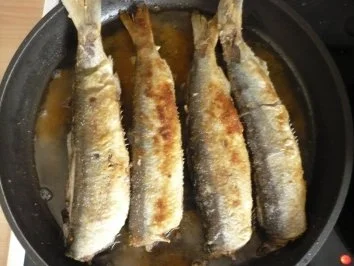 Heringe aus der Pfanne - Rezept - Bild Nr. 3