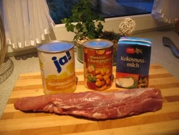 Schweinefiletauflauf mit Kokosmilch - Rezept - Bild Nr. 2