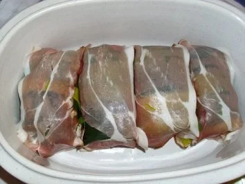 Rezept: Porreerouladen Bild Nr. 6 Porreerouladen - Rezept - Bild Nr. 6