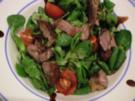 Feldsalat mit Lamm - Rezept