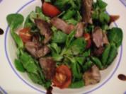 Feldsalat mit Lamm - Rezept
