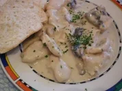 Hänchengeschnetzeltes mit Champinons - Rezept