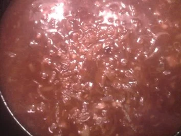 Fleischkäse in Zwiebel-Bier-Sosse - Rezept - Bild Nr. 6