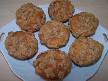 Rezept: Preiselbeer-Streusel-Muffins Preiselbeer-Streusel-Muffins - Rezept