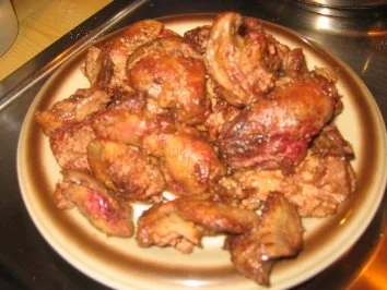 Rezept: Fleisch: Hähnchenleber auf scharfem Mexiko Gemüse Bild Nr. 2 Fleisch: Hähnchenleber auf scharfem Mexiko Gemüse - Rezept - Bild Nr. 2