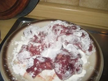 Rezept: Fleisch: Hähnchenleber auf scharfem Mexiko Gemüse Bild Nr. 6 Fleisch: Hähnchenleber auf scharfem Mexiko Gemüse - Rezept - Bild Nr. 6