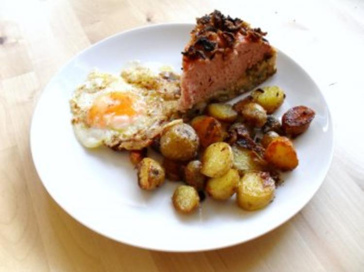 Leberkäs´ Torte - einfach - 182 kcal/100g
