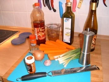 Rezept: Pikanter Möhrensalat Bild Nr. 2 Pikanter Möhrensalat - Rezept - Bild Nr. 2