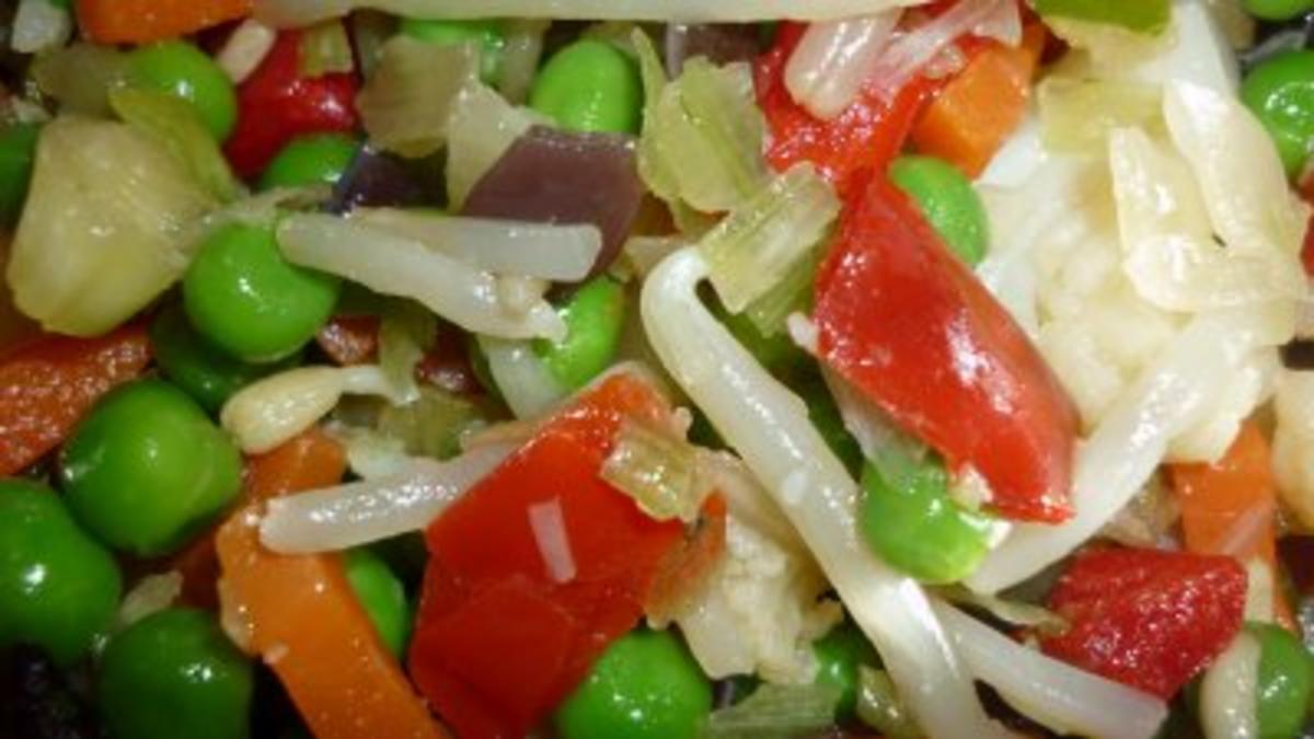 Rindfleischsuppe mit chinesischem Gemüse und grünen Spargeltortelloni - Rezept - Bild Nr. 3