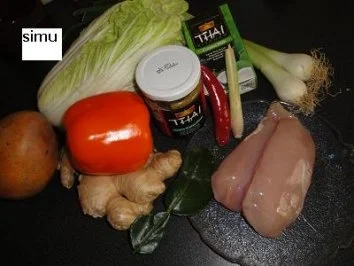 Rezept: Curry-Kokos-Huhn Bild Nr. 2 Curry-Kokos-Huhn - Rezept - Bild Nr. 2