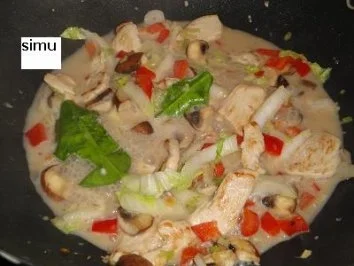 Rezept: Curry-Kokos-Huhn Bild Nr. 3 Curry-Kokos-Huhn - Rezept - Bild Nr. 3