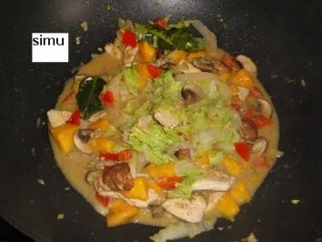 Rezept: Curry-Kokos-Huhn Bild Nr. 4 Curry-Kokos-Huhn - Rezept - Bild Nr. 4