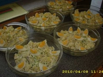 Mein Kartoffelsalat..und den Kids hat es wieder geschmeckt.. - Rezept