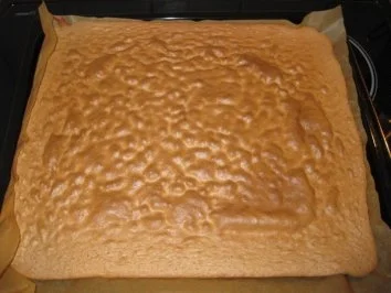 Schoko-Aprikosen-Sahnerolle - Rezept - Bild Nr. 6