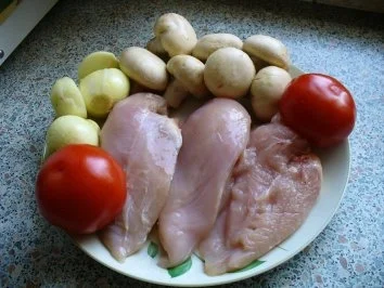 Rezept: Hähnchenbrust gefüllt mit Banane Bild Nr. 2 Hähnchenbrust gefüllt mit Banane - Rezept - Bild Nr. 2