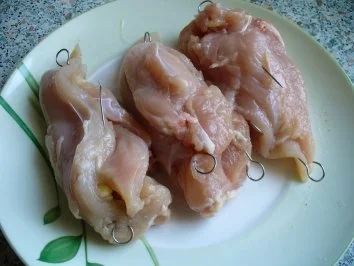 Rezept: Hähnchenbrust gefüllt mit Banane Bild Nr. 5 Hähnchenbrust gefüllt mit Banane - Rezept - Bild Nr. 5