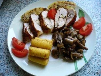 Rezept: Hähnchenbrust gefüllt mit Banane Bild Nr. 13 Hähnchenbrust gefüllt mit Banane - Rezept - Bild Nr. 13