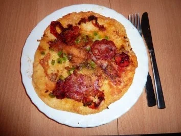 Fl/Schwein: Herzhafte Pfannkuchen - Rezept