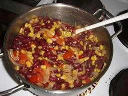 Rezept: Fajitas mit Chili-Füllung Bild Nr. 3 Fajitas mit Chili-Füllung - Rezept - Bild Nr. 3