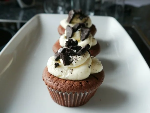 Oreo Cupcakes (12 Stück) - Rezept - Bild Nr. 3