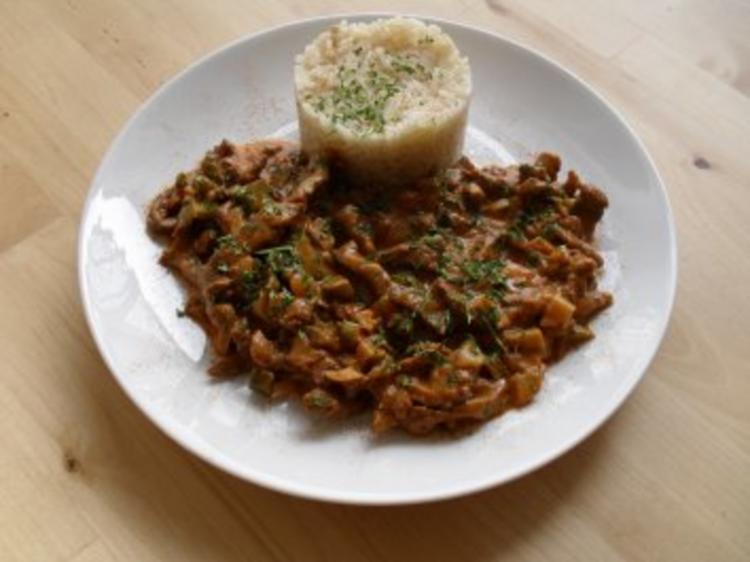 Geschnetzeltes Stroganoff - Art - Rezept - kochbar.de