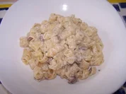 Nudeln mit Ricotta-Pilz-Sauce nach meiner ART - Rezept