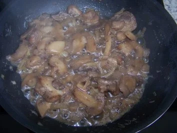 Nudeln mit Ricotta-Pilz-Sauce nach meiner ART - Rezept - Bild Nr. 2