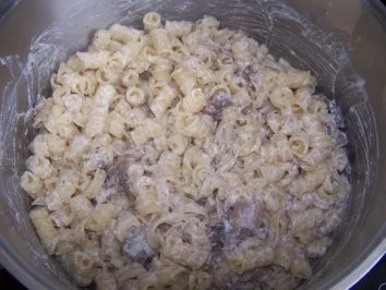 Nudeln mit Ricotta-Pilz-Sauce nach meiner ART - Rezept - Bild Nr. 4