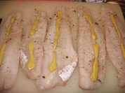 Alaskaseelachsröllchen gefüllt und Buchweizen "Russische Art" - Rezept