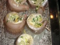 Alaskaseelachsröllchen gefüllt und Buchweizen "Russische Art" - Rezept - Bild Nr. 4