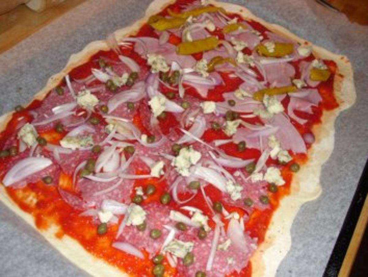Pizza halb und halb - Rezept - Bild Nr. 2