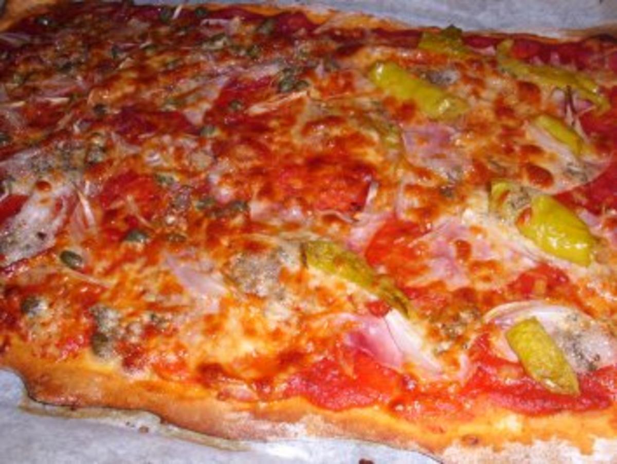 Pizza halb und halb - Rezept - Bild Nr. 4