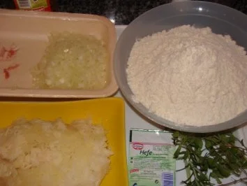 Backen :  -Kräuter- Kartoffelbrötchen- - Rezept - Bild Nr. 3