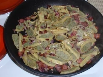 Maultaschen - deftig-süß/scharf - Rezept - Bild Nr. 4