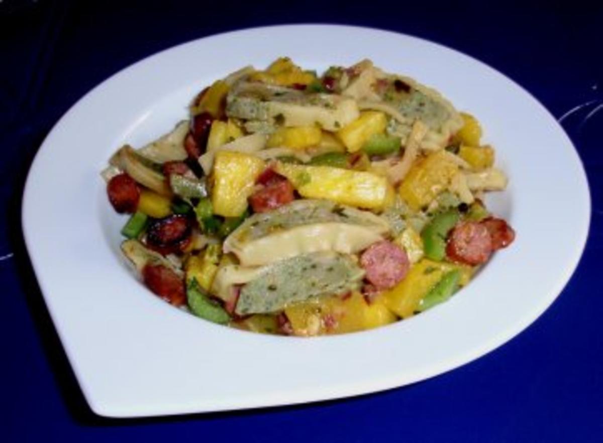 Maultaschen - deftig-süß/scharf - Rezept - Bild Nr. 7
