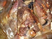 Lammkeule im Bratschlauch - Rezept