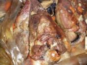 Lammkeule im Bratschlauch - Rezept
