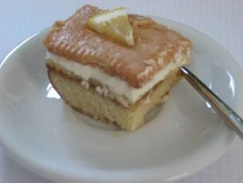 Zitronen-Butterkeks-Kuchen - Rezept