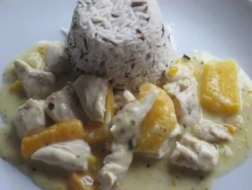 Hähnchenbrust mit Orangen in Citrus-Soße - Rezept