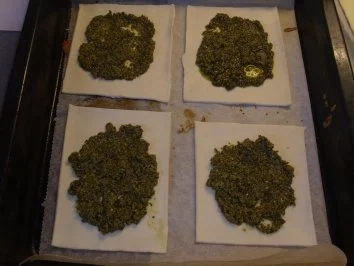 Rezept: Pikante Kuchen: Blätterteig mit Tomaten und Ziegenkäse Bild Nr. 2 Pikante Kuchen: Blätterteig mit Tomaten und Ziegenkäse - Rezept - Bild Nr. 2