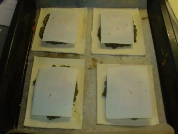 Rezept: Pikante Kuchen: Blätterteig mit Tomaten und Ziegenkäse Bild Nr. 4 Pikante Kuchen: Blätterteig mit Tomaten und Ziegenkäse - Rezept - Bild Nr. 4