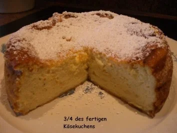 Rezept: KuchenZwerg : KÄSEKUCHEN ohne Boden KuchenZwerg : KÄSEKUCHEN ohne Boden - Rezept