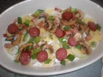 Aus dem Backofen - Kartoffel - Auflauf - Rezept - Bild Nr. 6