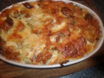 Aus dem Backofen - Kartoffel - Auflauf - Rezept