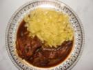 Fleisch : -Conejo con salsa- - Rezept