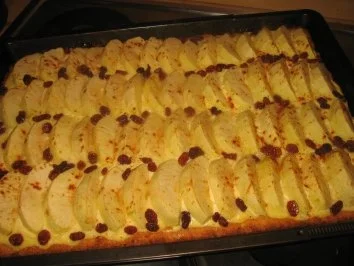 Backwaren: Apfel-Quark-Blechkuchen! - Rezept - Bild Nr. 2