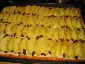 Backwaren: Apfel-Quark-Blechkuchen! - Rezept - Bild Nr. 3