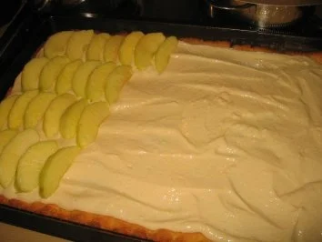 Backwaren: Apfel-Quark-Blechkuchen! - Rezept - Bild Nr. 4