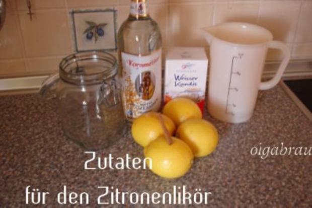 Zitronenlikör - Rezept mit Bild - kochbar.de