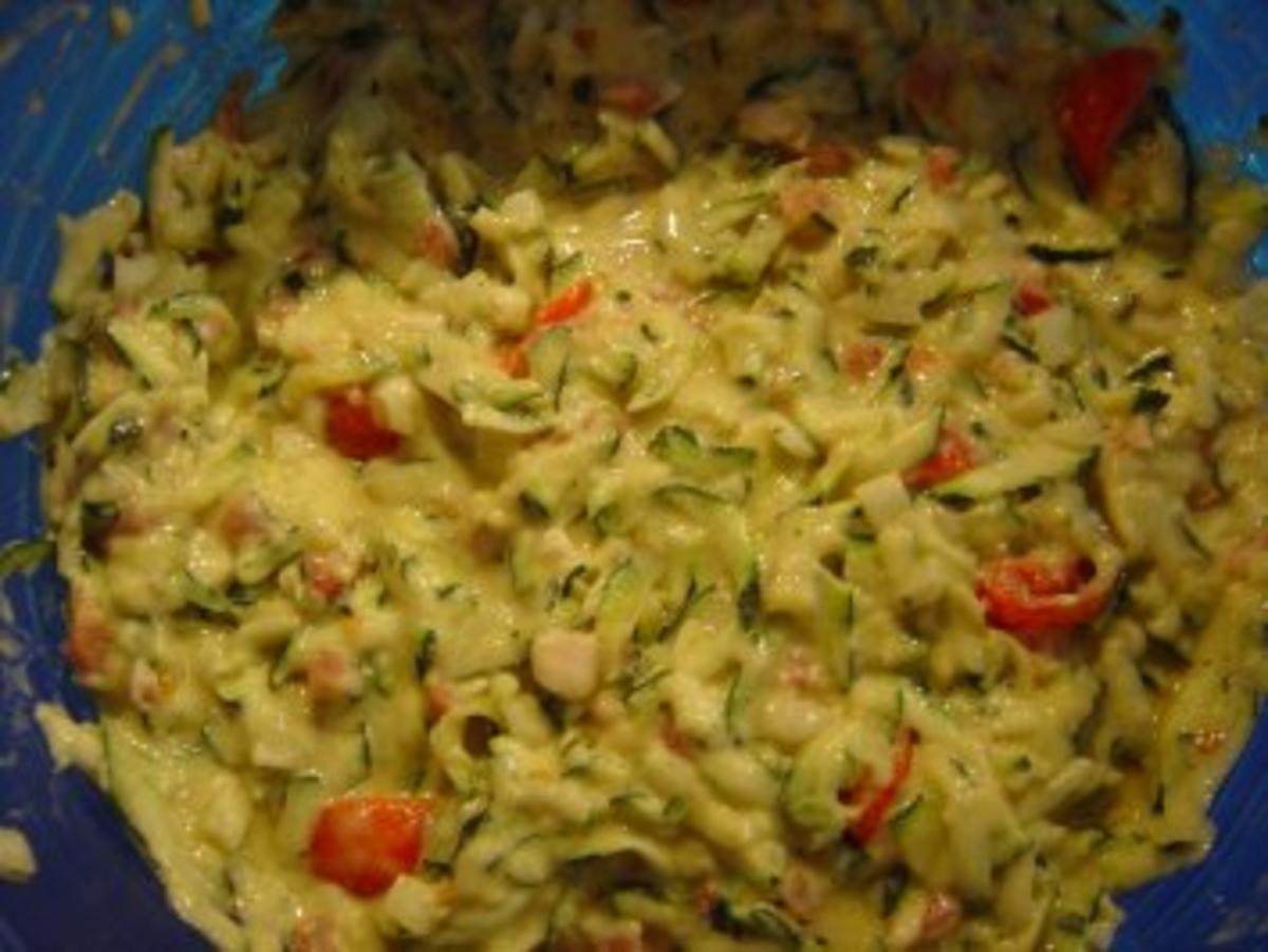 Zucchini-Rösties mit Schinkenwürfeln - Rezept - Bild Nr. 6